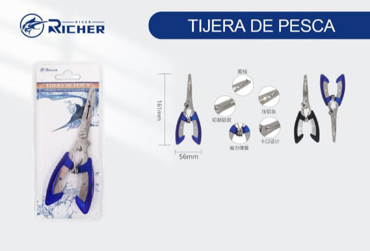 Alicate de Pesca Pinzas Herramienta Multifuncion A