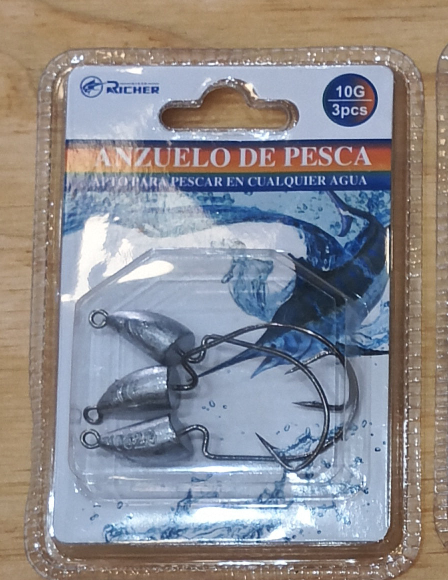 Jig Head cabeza en punta