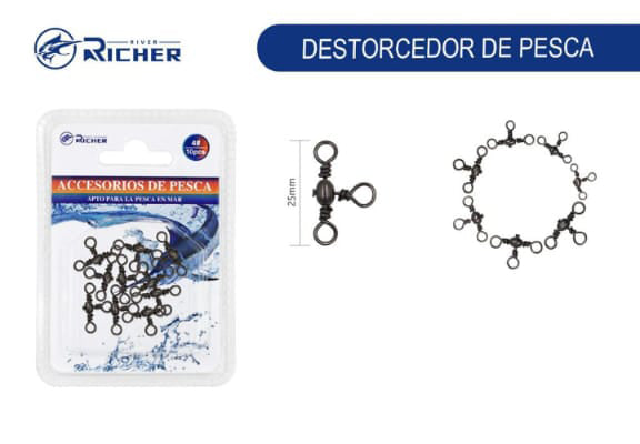 Destorcedor Triple 25mm