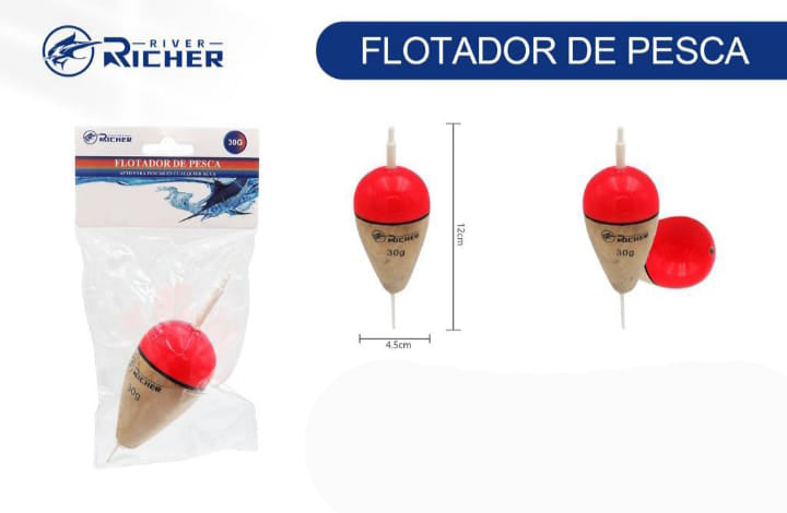 Flotador madera 30g