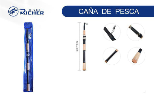 Caña tele 50/10 360