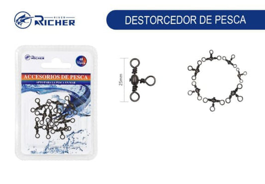 Destorcedor Triple 25mm