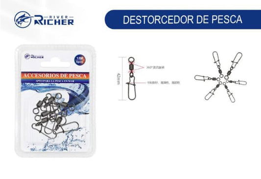 Destorcedor con seguro 42mm