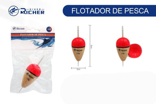 Flotador madera 10g