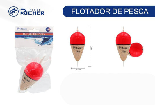 Flotador madera 50g