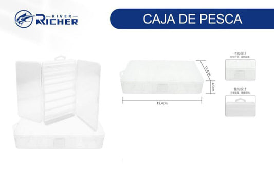 Caja organizadora simple doble tapa