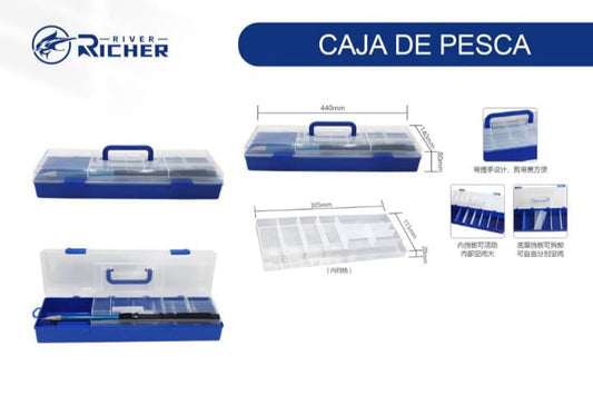 Caja organizadora simple 2 niveles