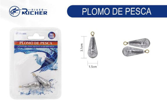 Plomo Lagrima 30gr