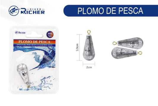 Plomo Lagrima 60gr