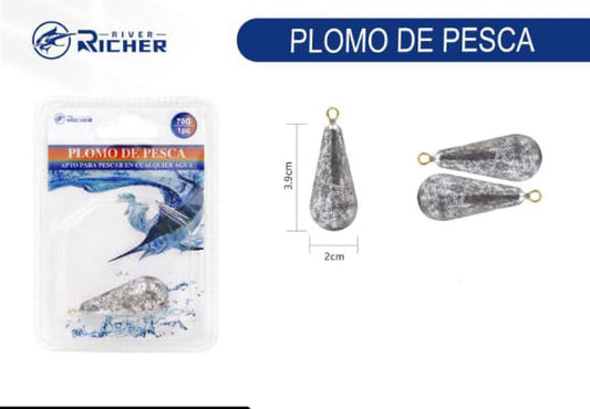 Plomo Lagrima 70gr