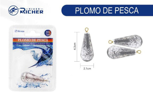 Plomo Lagrima 80gr