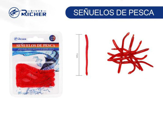 Vinilo lombriz 11cm
